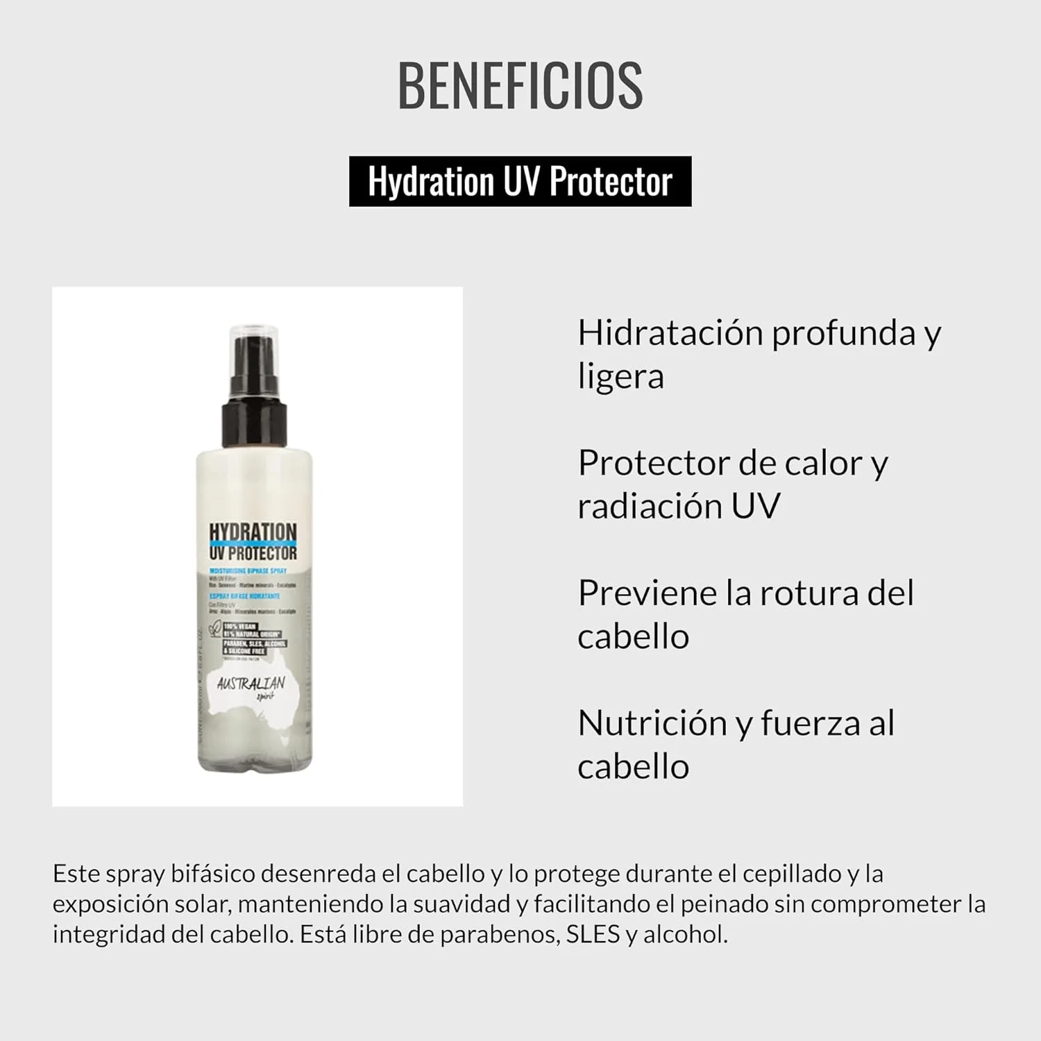 لندان - اسپری باز کننده گره مو بدون نیاز به آبکشی - محافظ آبرسان Terra در برابر اشعه ماوراء بنفش - 200 میلی لیتر - اسپری دو فاز مرطوب کننده - محافظت در برابر حرارت و اشعه ماوراء بنفش - جلوگیری از شکستگی مو لندان - اسپری باز کننده گره مو بدون نیاز به آبکشی - محافظ آبرسان Terra در برابر اشعه ماوراء بنفش - 200 میلی لیتر - اسپری دو فاز مرطوب کننده - محافظت در برابر حرارت و اشعه ماوراء بنفش - جلوگیری از شکستگی مو