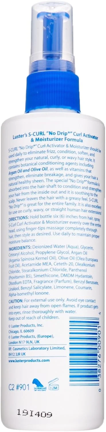 فعال کننده و مرطوب کننده مو لستر اسکرل، بدون ریزش، بطری اسپری 236 میلی لیتری فعال کننده و مرطوب کننده مو لستر اسکرل، بدون ریزش، بطری اسپری 236 میلی لیتری