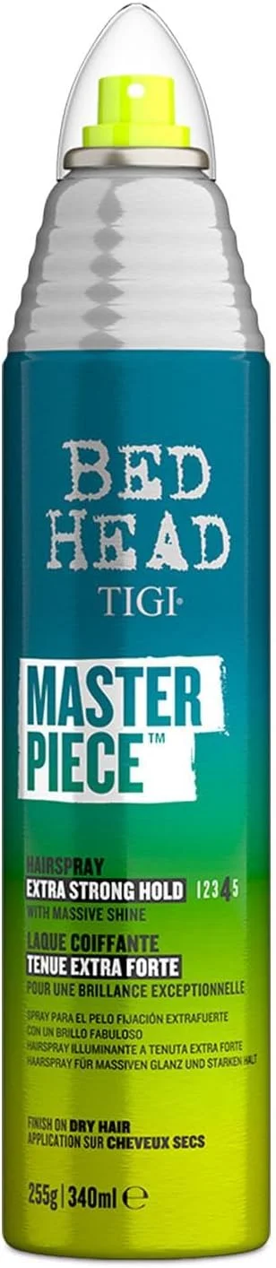 اسپری موی درخشان کننده قوی تیگی بد هد مسترپیس 340 میلی لیتر