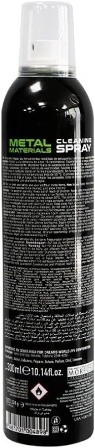 اسپری تمیز کننده مواد فلزی مورفوسه اوسیون پریمیوم باربر لاین 300 میلی لیتر