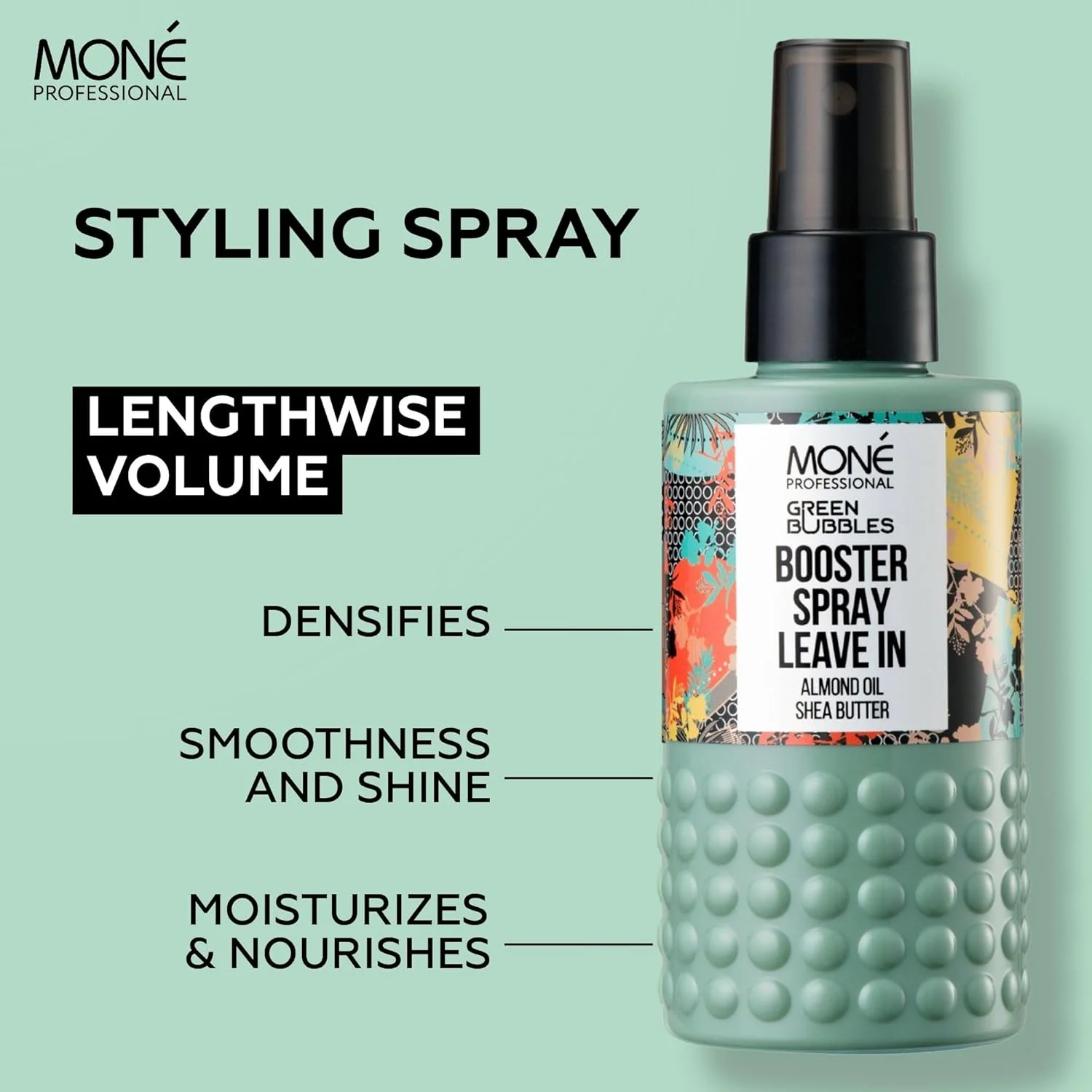 اسپری تقویت کننده و حجم دهنده مو مونِ پروفشنال - 150 میلی لیتر