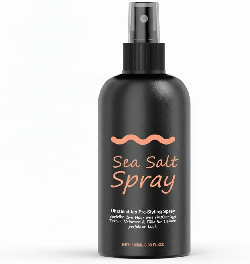 اسپری نمک دریایی NALACAL برای ایجاد بافت و حجم در مو، اسپری بافت دهنده مو با جلبک دریایی برای آقایان و بانوان، افزایش ضخامت و درخشندگی برای موهای نازک یا موج دار (100 میلی لیتر)