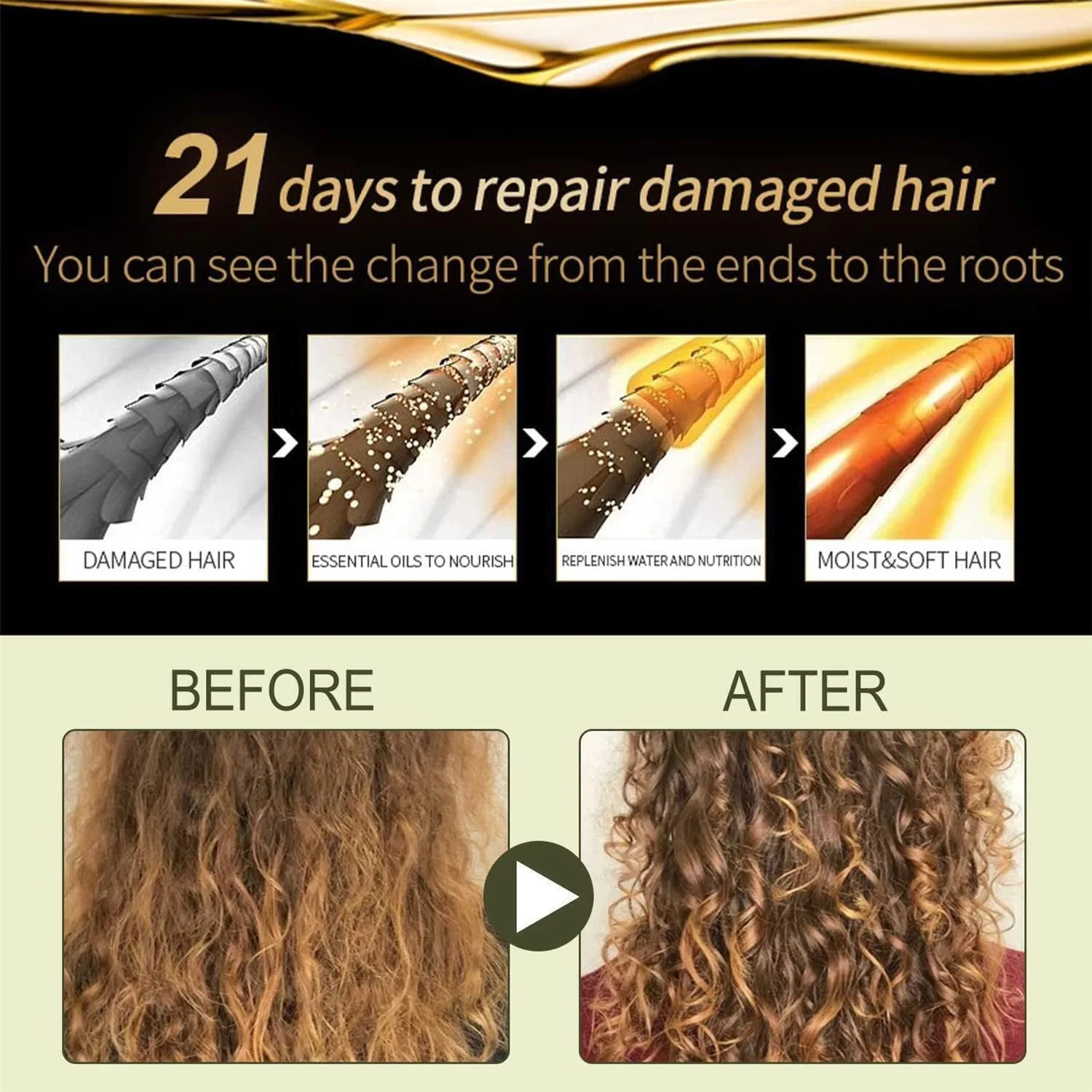 مراقبت از مو با روغن زیتون طبیعی، ماسک سریع حالت دهنده و حجم دهنده مو، اسپری حجم دهنده مو، حجم دهی فوری بدون چربی و چسبندگی، حالت دهی مو برای انواع مو. (1 عدد)