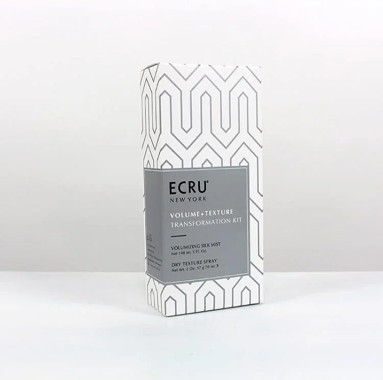 مجموعه تغییر حجم و بافت مو ECRU New York | مه ابریشمی حجم دهنده، 148 میلی لیتر + اسپری بافت خشک، 59 میلی لیتر. مجموعه دو عددی برای درخشش و بافت سبک مجموعه تغییر حجم و بافت مو ECRU New York | مه ابریشمی حجم دهنده، 148 میلی لیتر + اسپری بافت خشک، 59 میلی لیتر. مجموعه دو عددی برای درخشش و بافت سبک