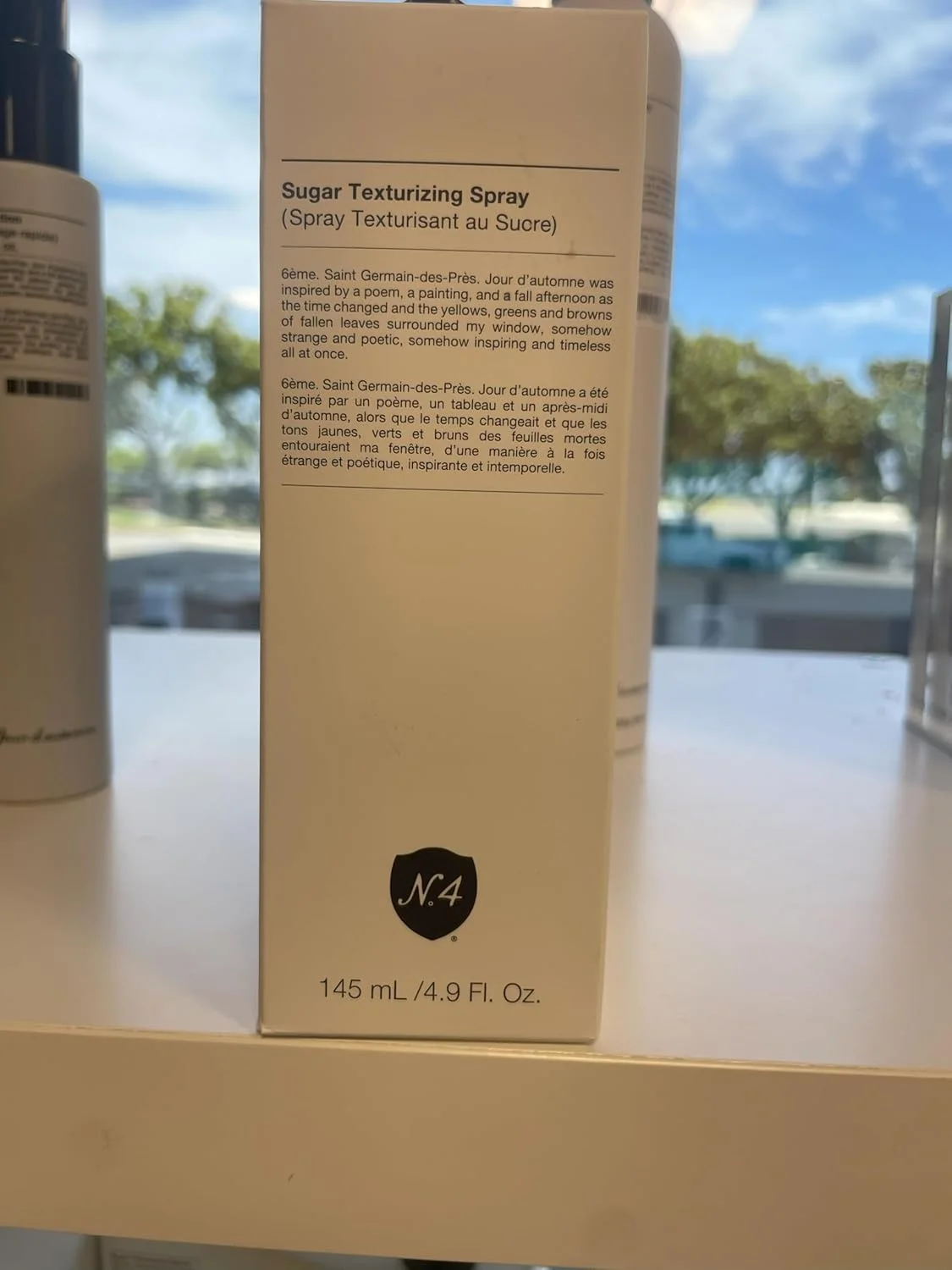 اسپری بافت دهنده مو شماره 4 با شکر، محصولات موی موج دار، اسپری بافت دهنده، 145 میلی لیتر