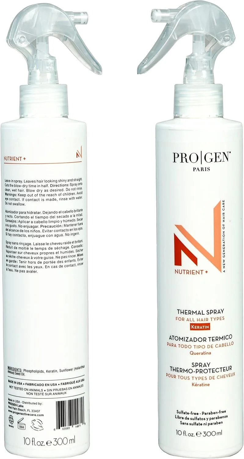 اسپری حرارتی و مغذی نوتریفیوز، حاوی کراتین و روغن آفتابگردان، 300 میلی لیتر