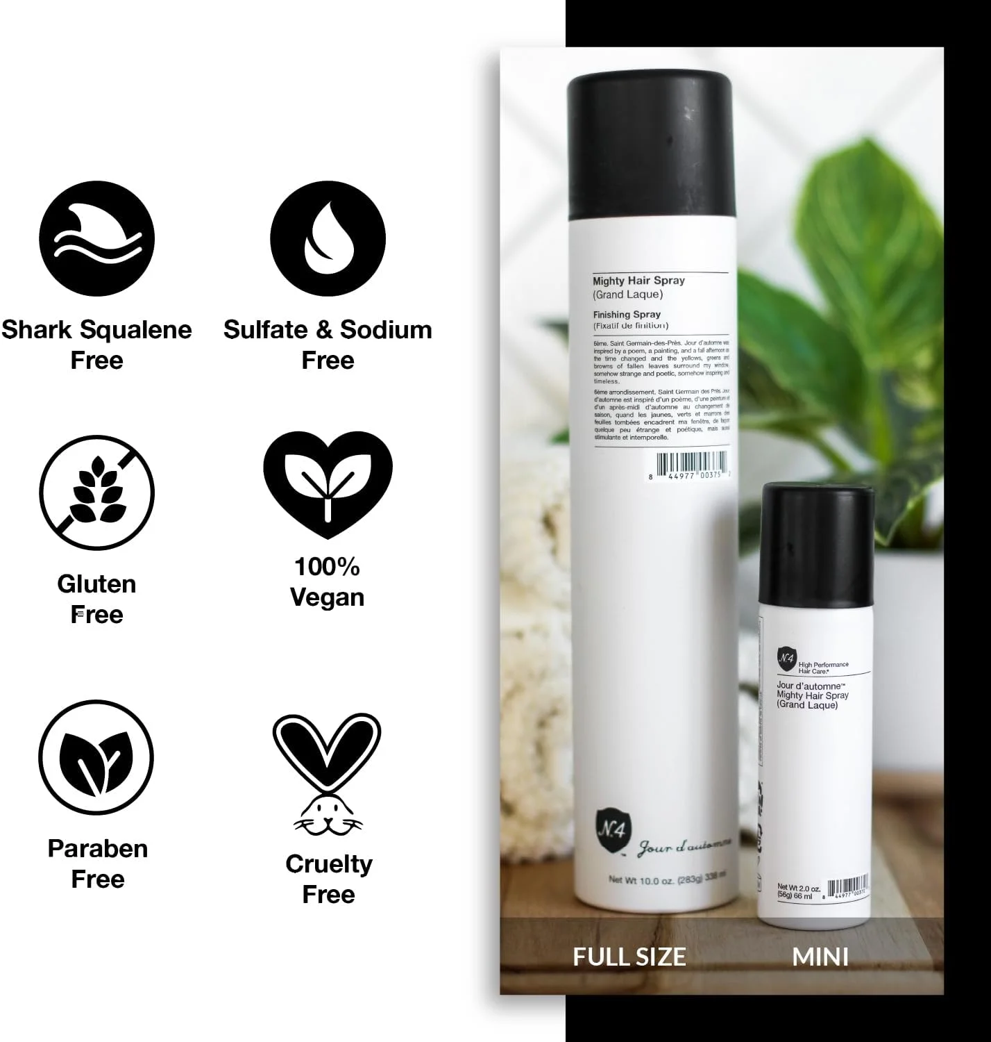 اسپری موی قوی شماره 4 Jour d'automne (آئروسل)، 60 میلی لیتر