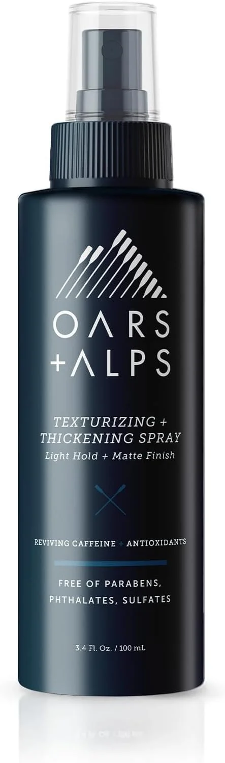 اسپری حجم دهنده و بافت دهنده مو Oars + Alps، ساخته شده با مواد طبیعی برای تقویت رشد مو، رایحه چوب صندل و کهربا، 100 میلی لیتر
