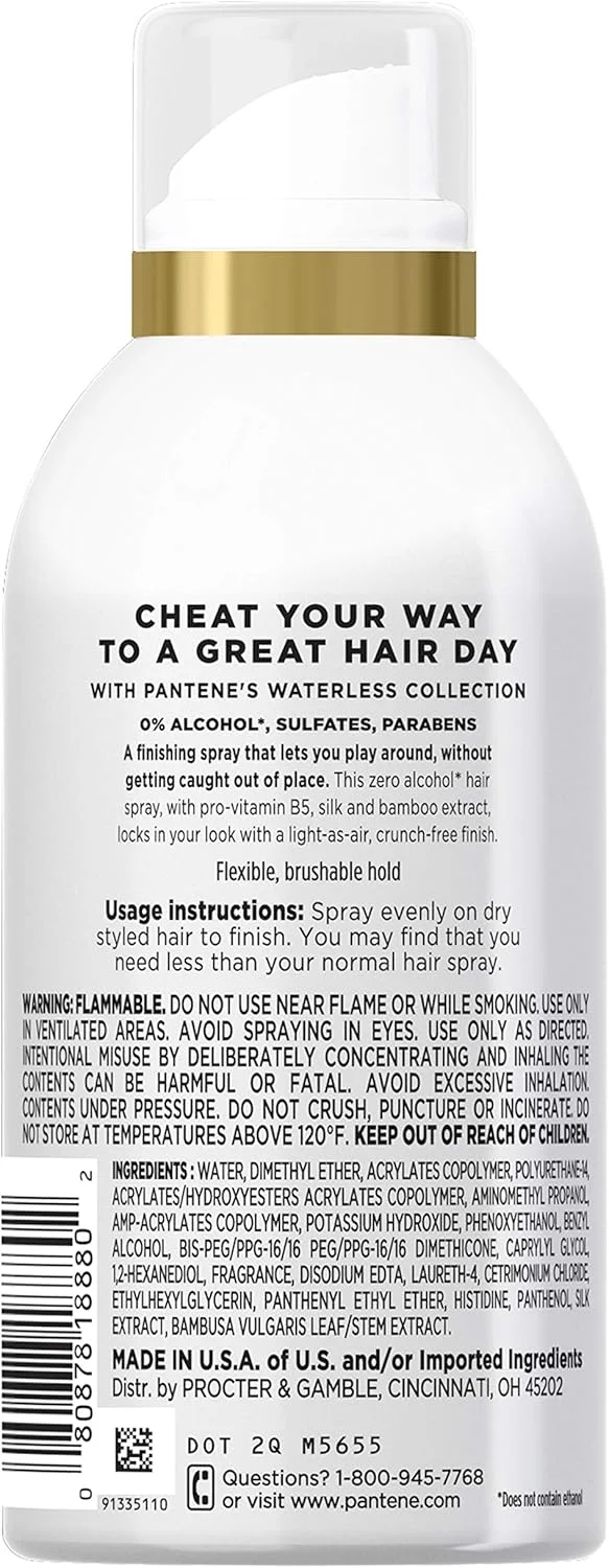 اسپری مو پنتن، بدون سولفات، Pro-V Never Stray، بدون ایجاد حس خشکی، 165 میلی لیتر اسپری مو پنتن، بدون سولفات، Pro-V Never Stray، بدون ایجاد حس خشکی، 165 میلی لیتر