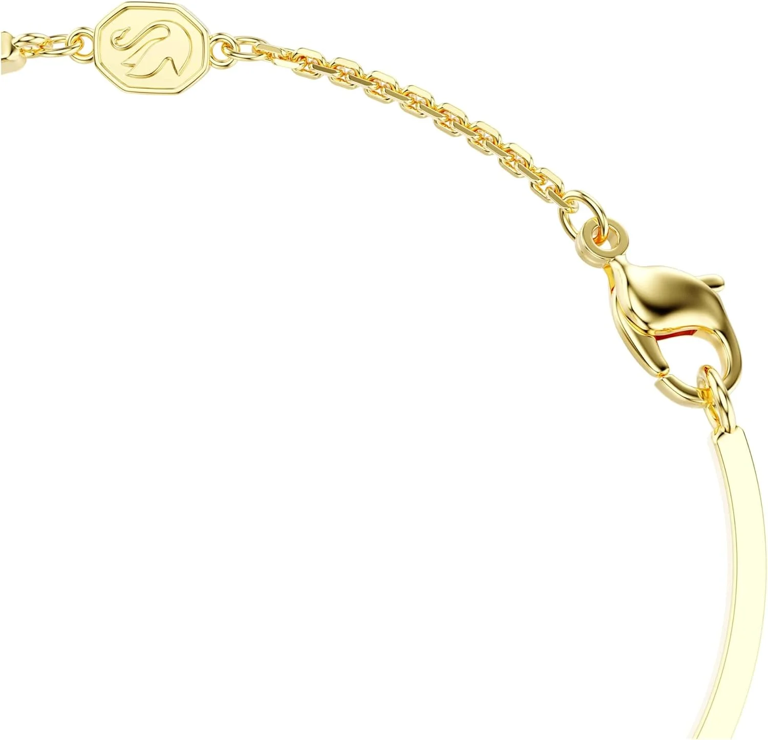 دستبند سواروسکی سمبولیکا، چشم نظر، کریستالهای آبی و سفید در یک قاب با روکش طلایی دستبند سواروسکی سمبولیکا، چشم نظر، کریستالهای آبی و سفید در یک قاب با روکش طلایی