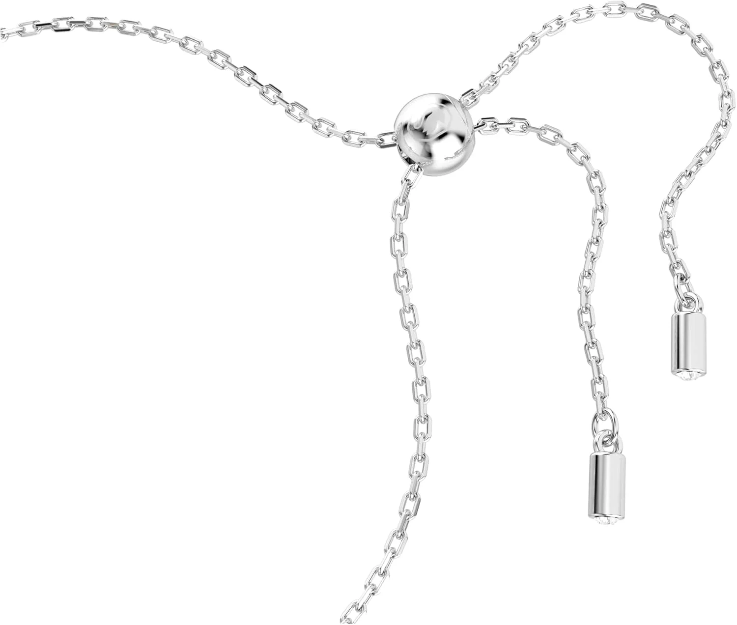 دستبند تنیس سواروسکی ماتریکس، کریستال گرد زرد و کریستال های سفید در روکش رودیوم