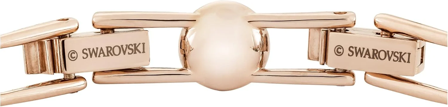 مجموعه جواهرات کریستالی زنانه سواروسکی مدل Angelic، روکش طلای رزگلد و طلایی