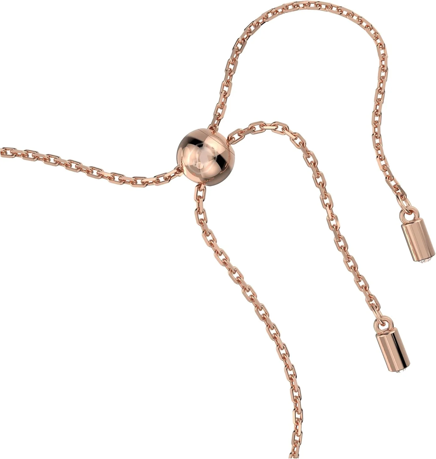 ست گردنبند، گوشواره و دستبند استلا سواروسکی، جواهرات کریستالی، کریستال های برش کایت، روکش رزگلد