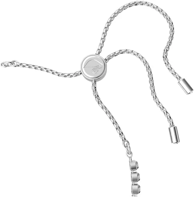 دستبند النگویی سواروسکی مدل ماتریکس، روکش رودیوم سفید - 5632065، تک سایز، روکش رودیوم، کریستال