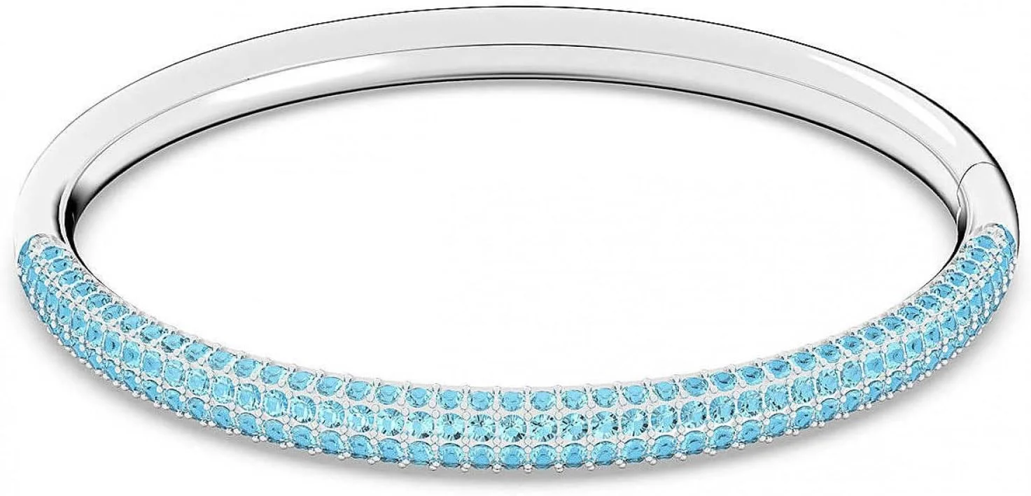 دستبند برند سواروسکی مدل STONE:BANGLE AQUA/STS M کد 5642919