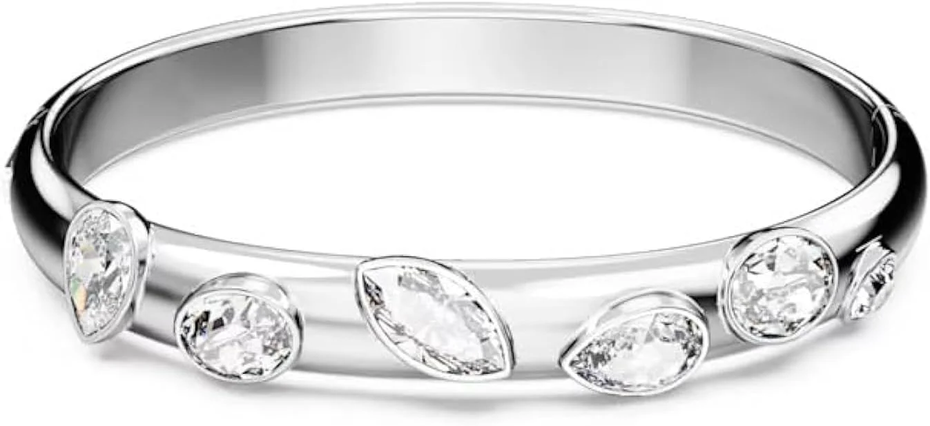 دستبند دکسترا سواروسکی سفید Ref: 5671193، کریستال با روکش رودیوم