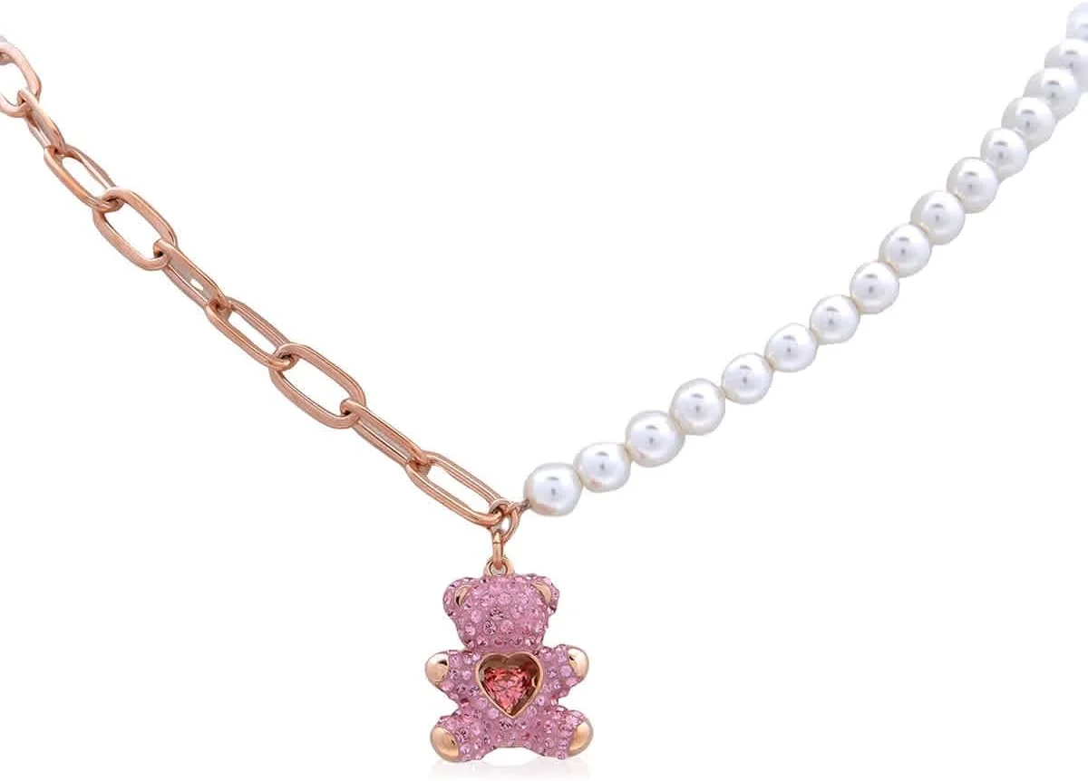 آویز خرس تدی سواروسکی