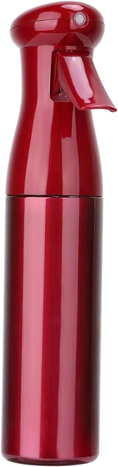 بطری اسپری مو خالی، بطری اسپری پلاستیکی با ماشه، مه پاش ریز و مداوم برای حالت دادن به مو، تمیز کردن، مه پاشی گیاهان و مراقبت از پوست (3 رنگ برای انتخاب شما) (قرمز)