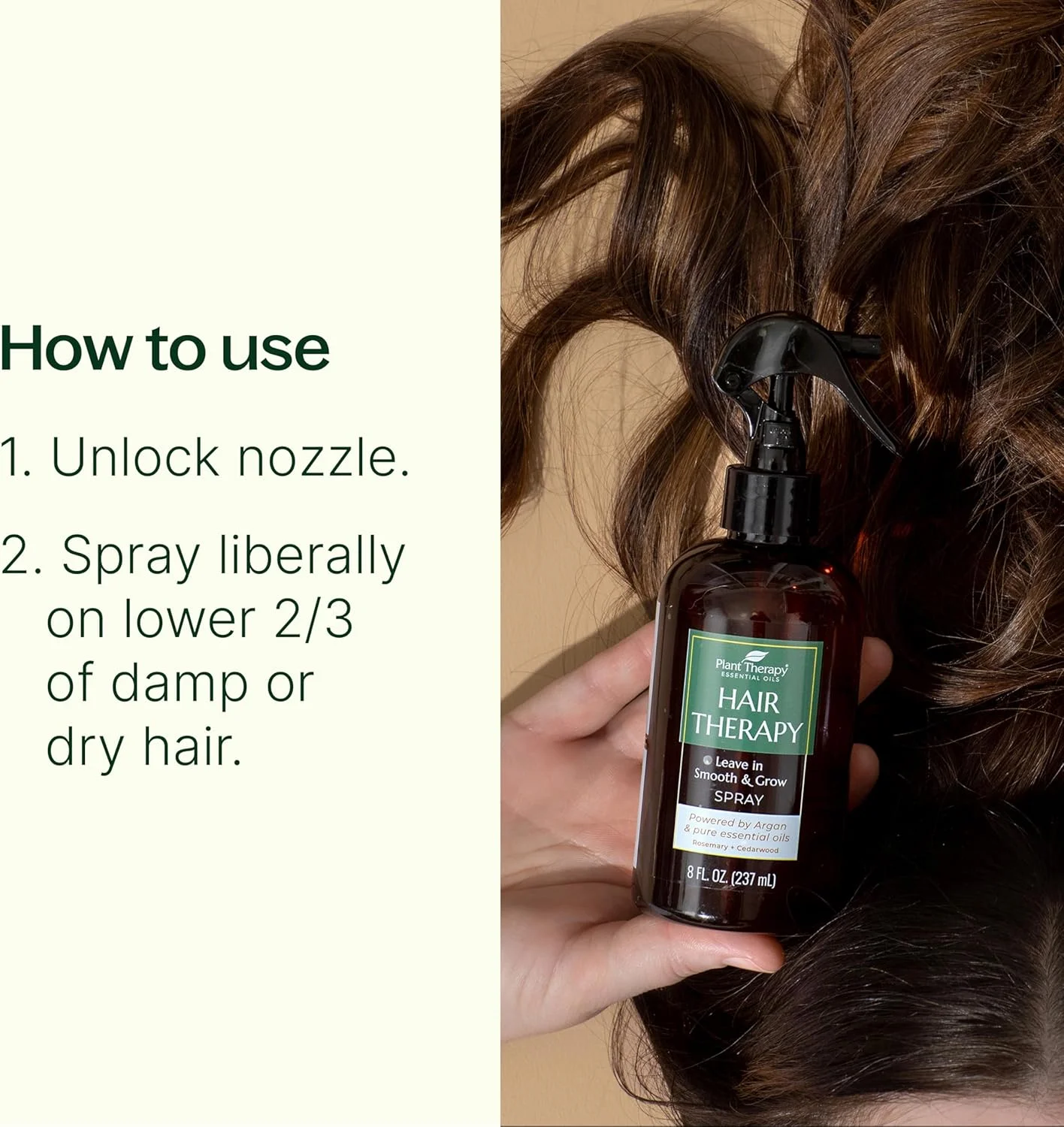 اسپری نرم کننده و تقویت کننده مو پلنت تراپی، 236 میلی لیتر، نرم کننده، لطیف کننده و باز کننده گره مو، فاقد پارابن و رایحه های مصنوعی اسپری نرم کننده و تقویت کننده مو پلنت تراپی، 236 میلی لیتر، نرم کننده، لطیف کننده و باز کننده گره مو، فاقد پارابن و رایحه های مصنوعی