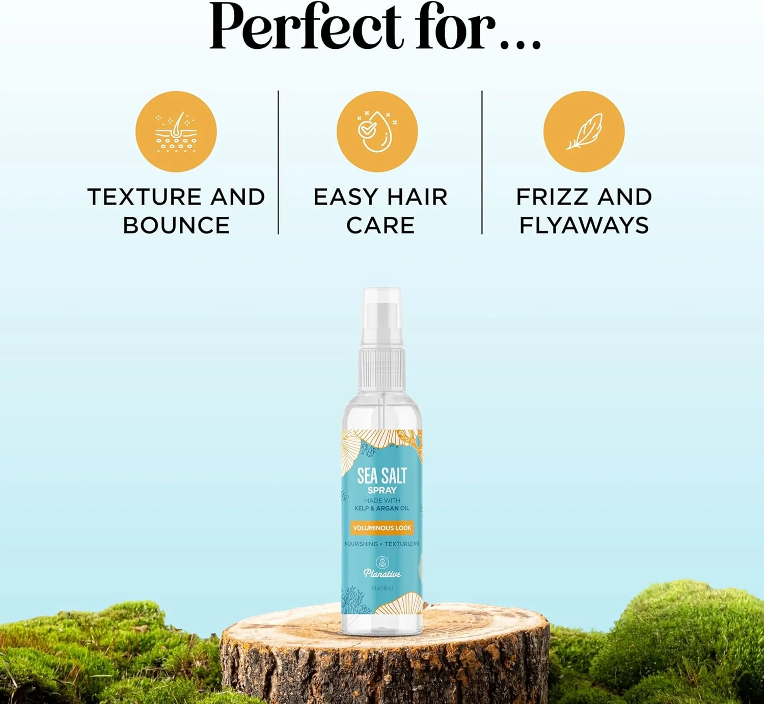 اسپری بافت دهنده مو پلنتیو با عصاره نمک دریا برای حجم دهی به موها و ایجاد حالت موج دار ساحلی - حجم دهنده مو با قدرت نگهدارندگی بالا و بدون ایجاد چسبندگی اسپری بافت دهنده مو پلنتیو با عصاره نمک دریا برای حجم دهی به موها و ایجاد حالت موج دار ساحلی - حجم دهنده مو با قدرت نگهدارندگی بالا و بدون ایجاد چسبندگی