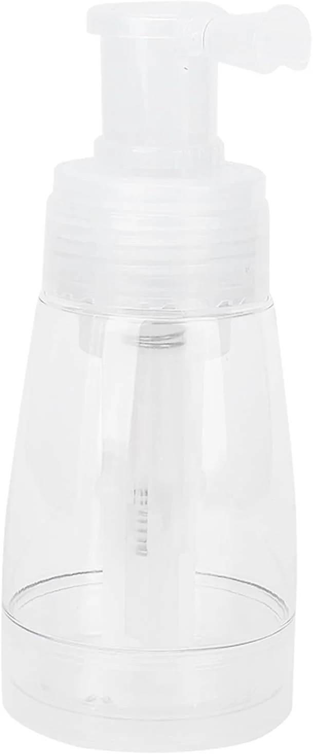 بطری اسپری پودر مو، بطری اسپری خالی و قابل پر کردن مجدد شفاف، ابزار حالت دهنده مو 180 میلی لیتر مناسب برای مسافرت