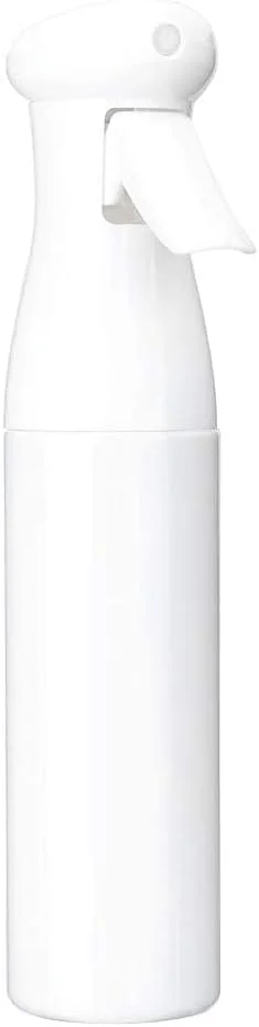 بطری اسپری مو خالی پلاستیکی با ماشه، اسپری ریز و مداوم برای حالت دادن به مو، تمیز کردن، گیاهان، مه پاشی و مراقبت از پوست (3 رنگ برای انتخاب شما) (سفید)