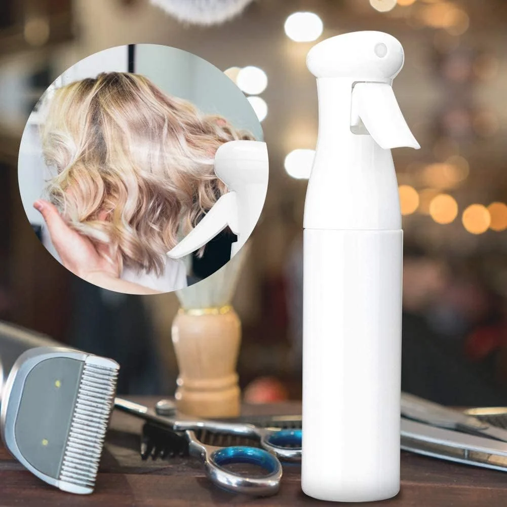 بطری اسپری مو خالی پلاستیکی با ماشه، اسپری ریز و مداوم برای حالت دادن به مو، تمیز کردن، گیاهان، مه پاشی و مراقبت از پوست (3 رنگ برای انتخاب شما) (سفید) بطری اسپری مو خالی پلاستیکی با ماشه، اسپری ریز و مداوم برای حالت دادن به مو، تمیز کردن، گیاهان، مه پاشی و مراقبت از پوست (3 رنگ برای انتخاب شما) (سفید)