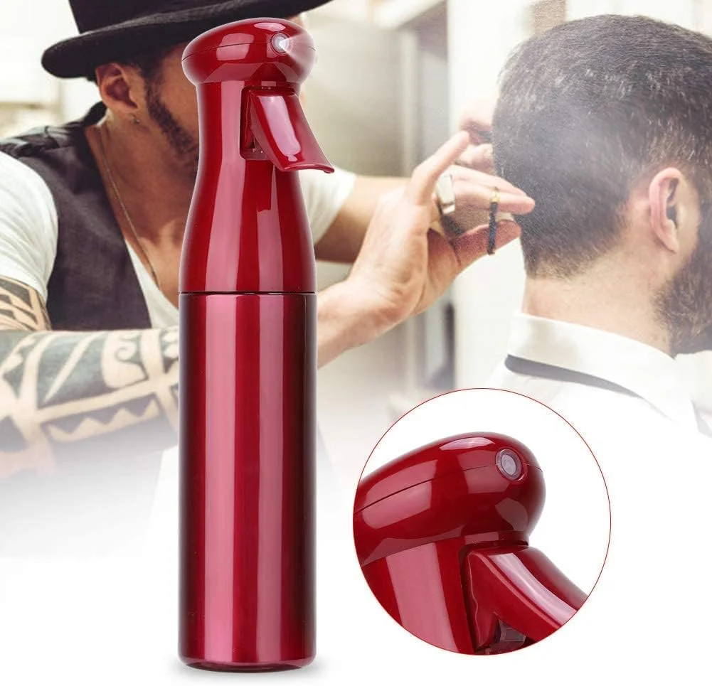 بطری اسپری مو خالی پلاستیکی با ماشه، اسپری ریز و مداوم برای حالت دادن به مو، تمیز کردن، گیاهان، مه پاشی و مراقبت از پوست (3 رنگ برای انتخاب شما) (قرمز) بطری اسپری مو خالی پلاستیکی با ماشه، اسپری ریز و مداوم برای حالت دادن به مو، تمیز کردن، گیاهان، مه پاشی و مراقبت از پوست (3 رنگ برای انتخاب شما) (قرمز)
