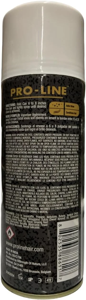 اسپری براق کننده روغن Pro-Line، 311 گرم (بسته 2 عددی) اسپری براق کننده روغن Pro-Line، 311 گرم (بسته 2 عددی)