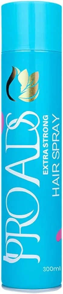 اسپری موی فوق العاده قوی پرو ADS، ماندگاری طولانی، حالت دهنده مو با پوشش غیر چسبنده، نگهدارنده قوی، ماندگار، ظاهری مات و گیرایی فوری | درخشش طبیعی، غیر چسبنده، فوق العاده سخت (300 میلی لیتر)