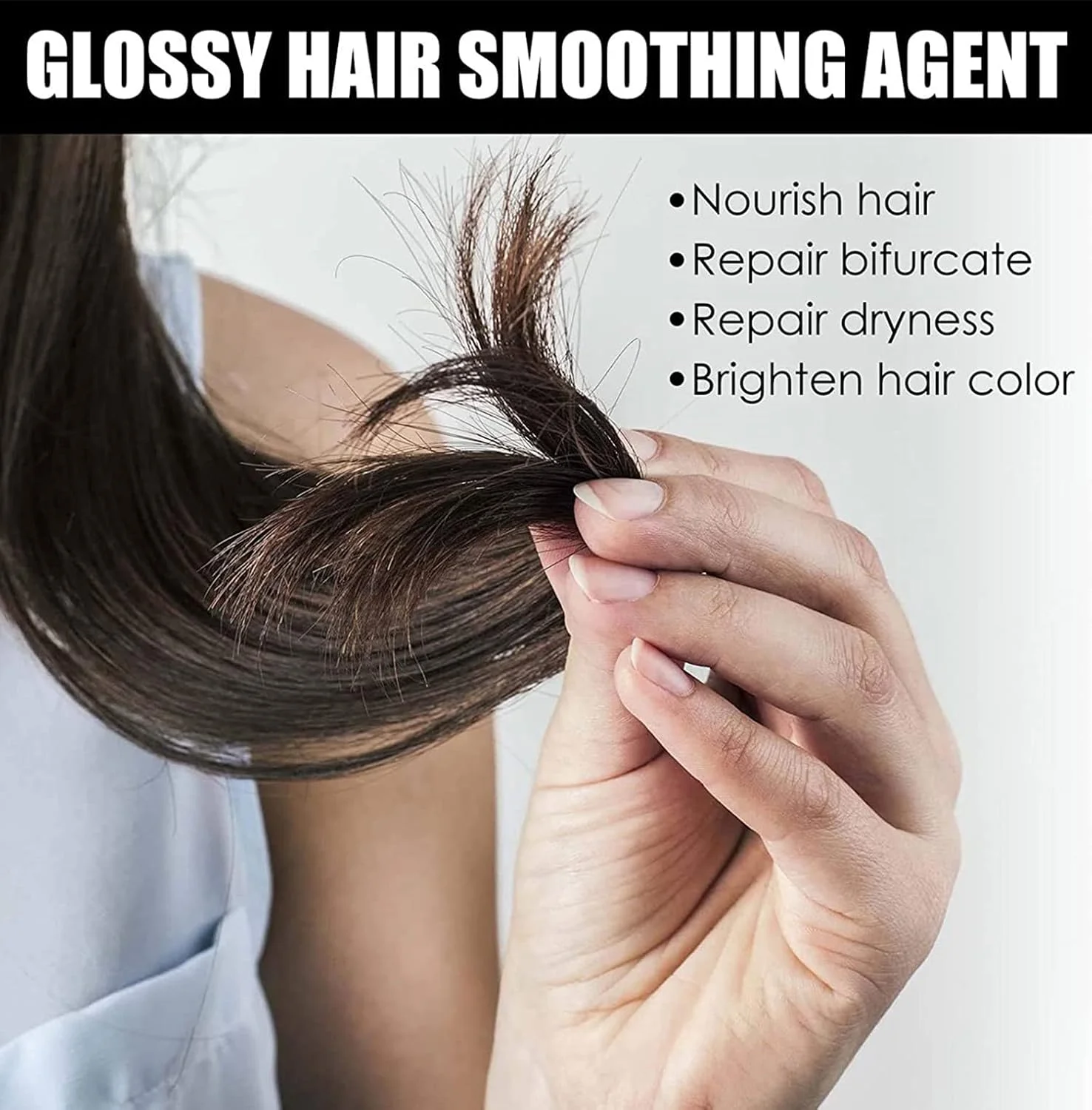 اسپری بازکننده گره مو و براق کننده مو از برند جنیفر انیستون، 150 میلی لیتر، اسپری براق کننده و باز کننده گره مو، اسپری مراقبت از مو و براق کننده برای بانوان، ترمیم موهای خشک و وز (2 عدد)