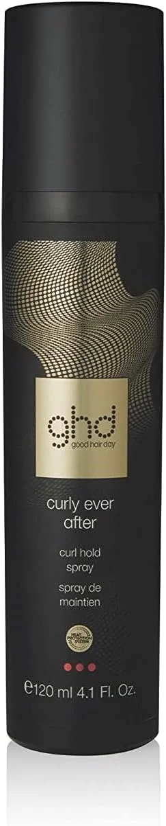 اسپری محافظ حرارت مو جی اچ دی Curly Ever After ― اسپری نگهدارنده فر برای حالت دادن به مو، سیستم محافظت در برابر حرارت برای وضوح بالاتر، ماندگاری بیشتر و نگهداری عالی فرها ― 120 میلی لیتر