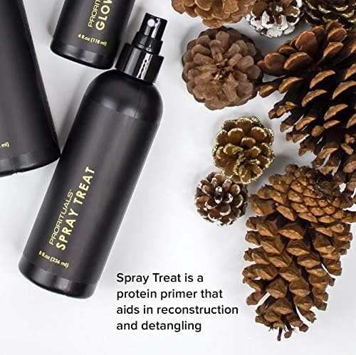 اسپری مو Prorituals - اسپری درمان مو بدون نیاز به آبکشی - اسپری احیا کننده فر مو، ترمیم کننده، اسپری پروتئینی و احیا کننده، رشد طبیعی مو، 236 میلی لیتر اسپری مو Prorituals - اسپری درمان مو بدون نیاز به آبکشی - اسپری احیا کننده فر مو، ترمیم کننده، اسپری پروتئینی و احیا کننده، رشد طبیعی مو، 236 میلی لیتر