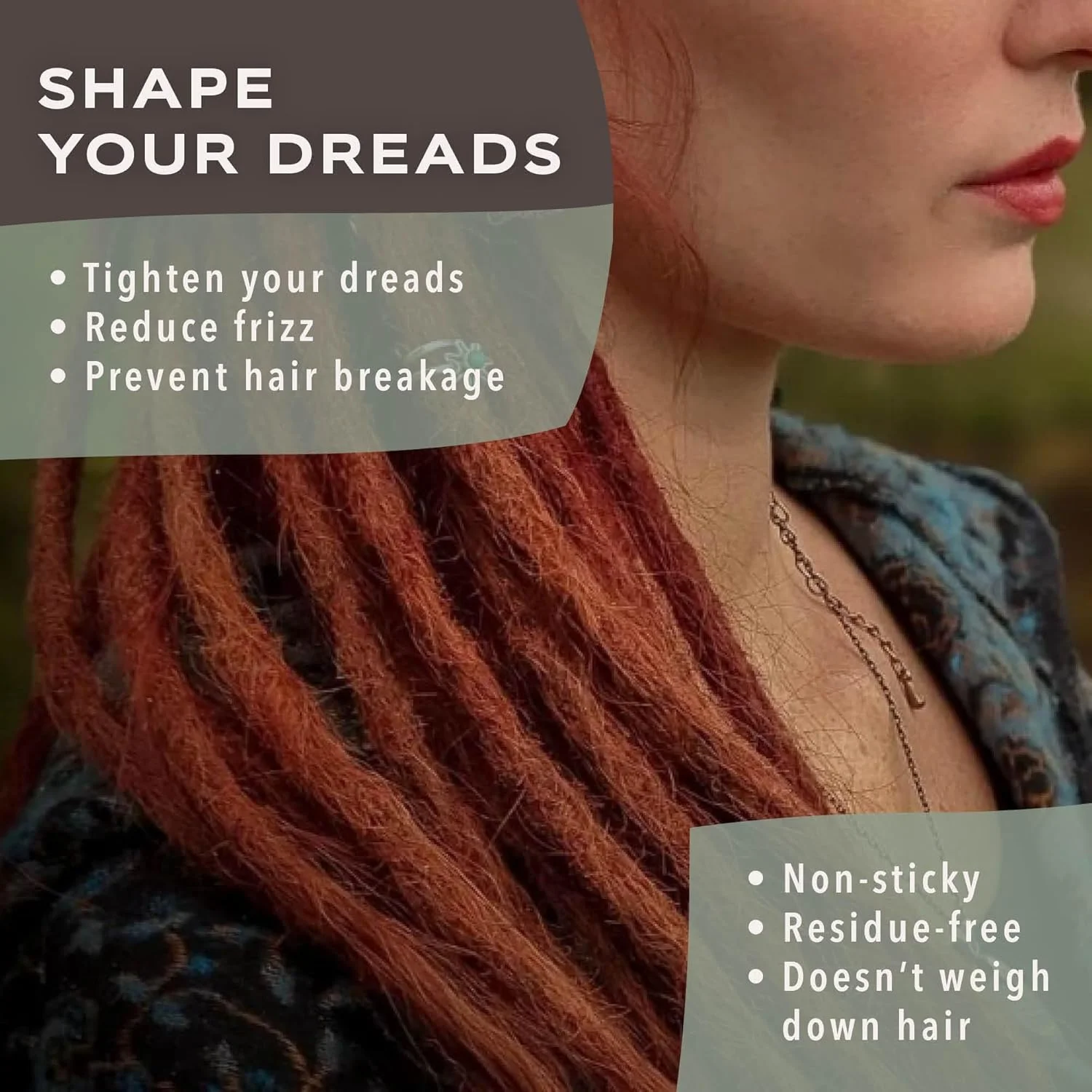 اسپری سفت کننده دریدلاک RAW ROOTs | 200 میلی لیتر | Nag Champa | اسپری سفت کننده - کاهش موهای شل و تازه سازی دریدلاک ها | لوازم آرایشی طبیعی وگان پایدار با آلوئه ورا