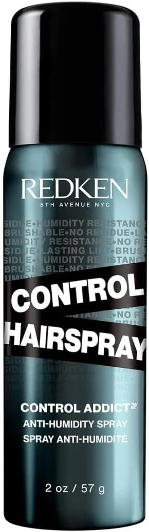 اسپری موی سر رِدکِن مدل Control Hairspray 28 | اسپری مو با قدرت نگهداری بسیار بالا | مناسب برای انواع مو | محافظت طولانی مدت در برابر وز شدن مو | مقاوم در برابر رطوبت و ماندگاری طولانی مدت حالت مو | کنترل 24 ساعته | 2 اونس