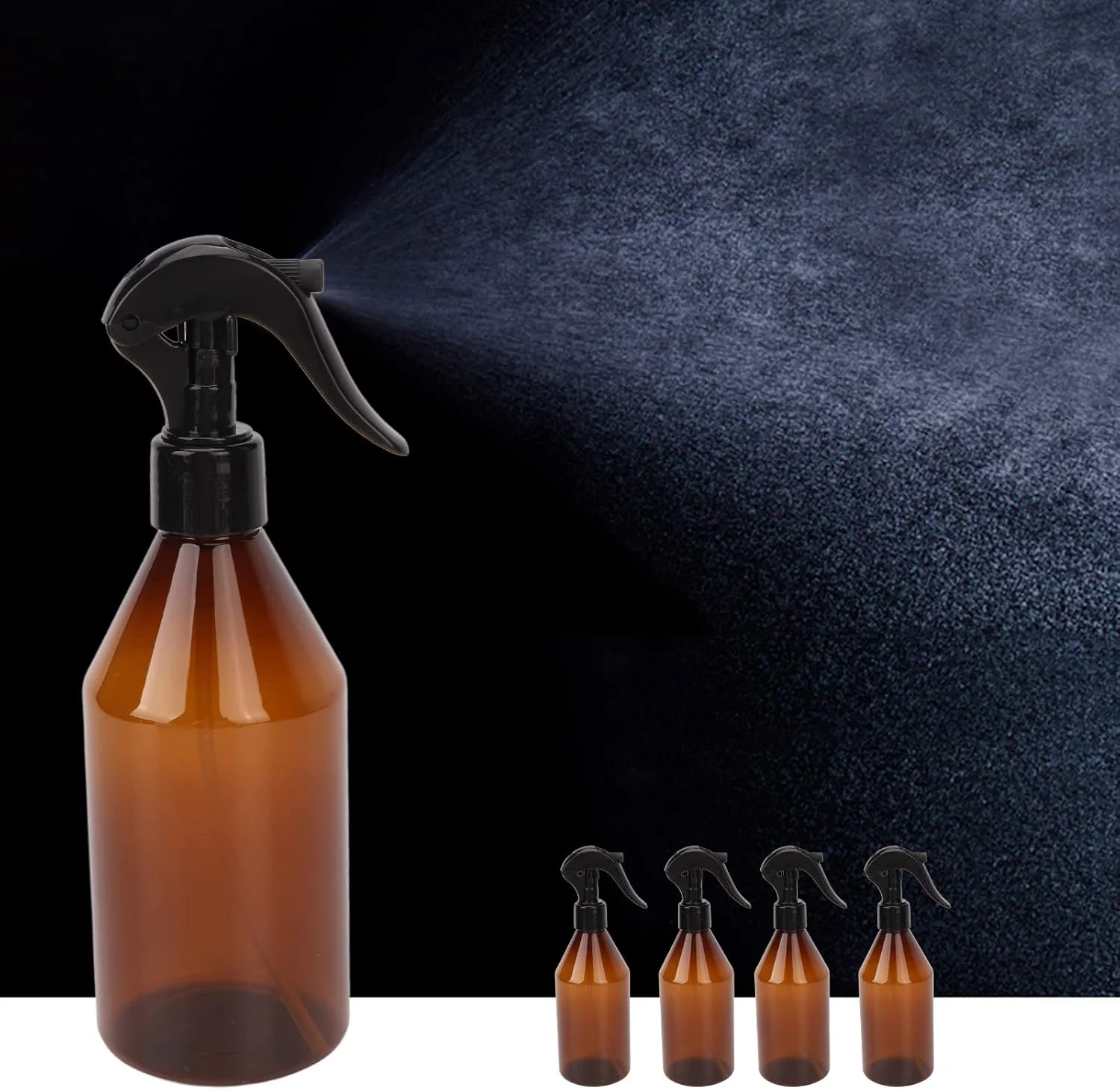 بطری های اسپری خالی قابل پر کردن (بسته 4 عددی، 300 میلی لیتر)، بطری اسپری مو با مه پاش ریز به همراه ماشه، بطری آب پاش پلاستیکی خالی با اسپری مداوم برای حالت دادن به مو، گیاهان بطری های اسپری خالی قابل پر کردن (بسته 4 عددی، 300 میلی لیتر)، بطری اسپری مو با مه پاش ریز به همراه ماشه، بطری آب پاش پلاستیکی خالی با اسپری مداوم برای حالت دادن به مو، گیاهان