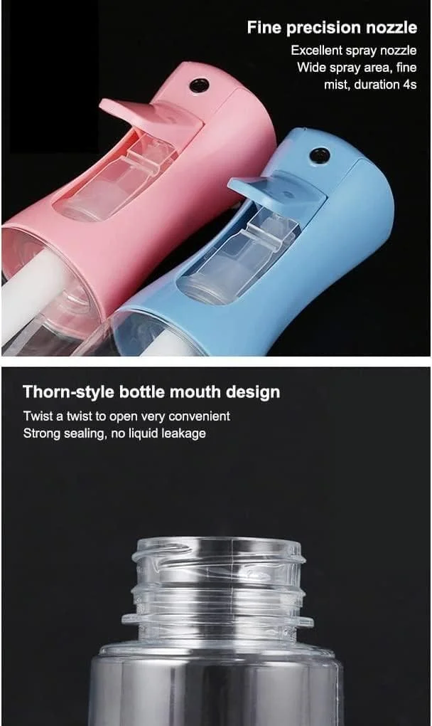 بطری اسپری آب مو 200 میلی لیتر، قابل پر کردن مجدد، ضد نشت، مناسب آرایش مو، اسپری مه پاش مسافرتی، مناسب گیاهان و باغ، صورتی، کاربردی بطری اسپری آب مو 200 میلی لیتر، قابل پر کردن مجدد، ضد نشت، مناسب آرایش مو، اسپری مه پاش مسافرتی، مناسب گیاهان و باغ، صورتی، کاربردی