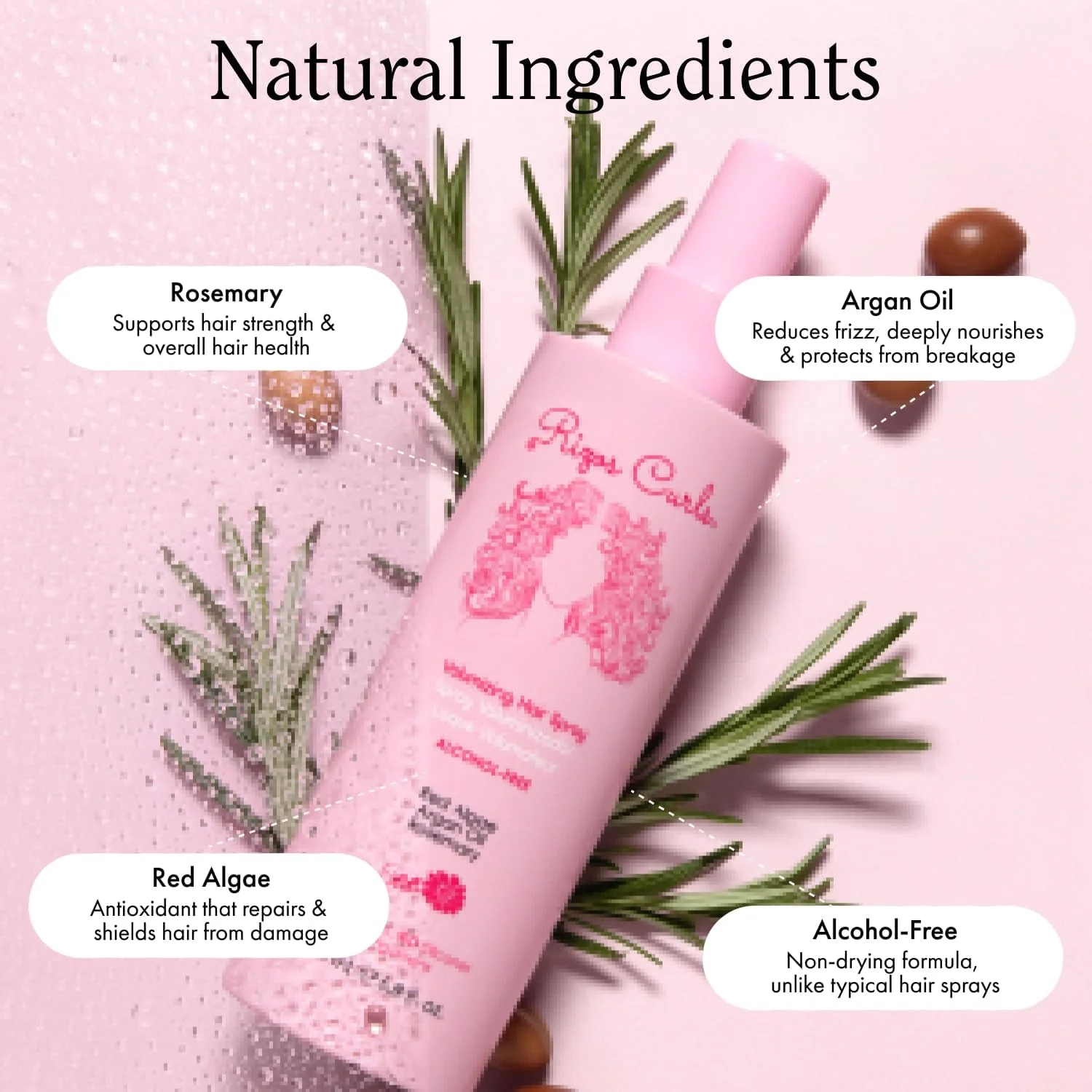 اسپری حجم دهنده مو فرفری ریزوس، نگهدارنده انعطاف پذیر، حجم دهنده و کنترل کننده وز مو با آلوئه ورا، درخشش و حالت ارتجاعی به مو می بخشد، مناسب برای انواع موهای موج دار، فر، مجعد، بدون سولفات، پارابن و الکل اسپری حجم دهنده مو فرفری ریزوس، نگهدارنده انعطاف پذیر، حجم دهنده و کنترل کننده وز مو با آلوئه ورا، درخشش و حالت ارتجاعی به مو می بخشد، مناسب برای انواع موهای موج دار، فر، مجعد، بدون سولفات، پارابن و الکل