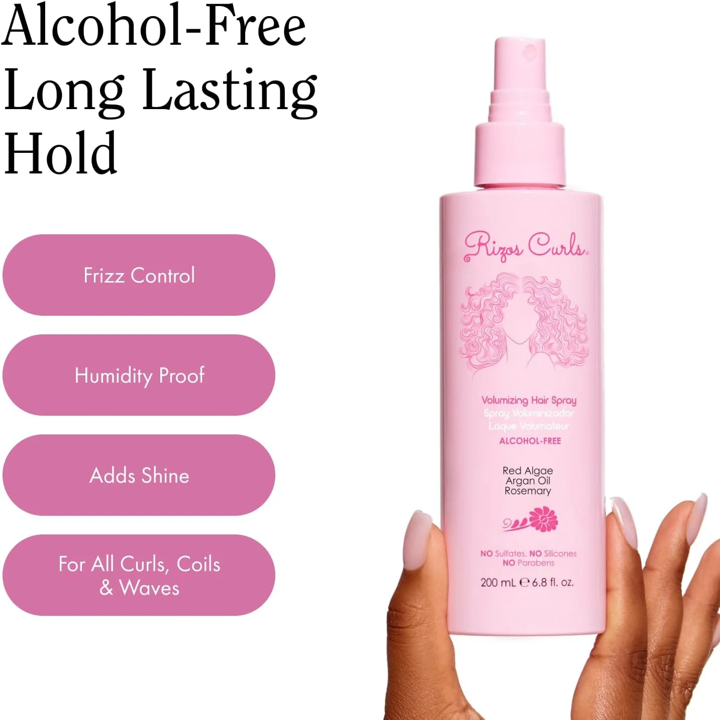 اسپری حجم دهنده مو فرفری ریزوس، نگهدارنده انعطاف پذیر، حجم دهنده و کنترل کننده وز مو با آلوئه ورا، درخشش و حالت ارتجاعی به مو می بخشد، مناسب برای انواع موهای موج دار، فر، مجعد، بدون سولفات، پارابن و الکل اسپری حجم دهنده مو فرفری ریزوس، نگهدارنده انعطاف پذیر، حجم دهنده و کنترل کننده وز مو با آلوئه ورا، درخشش و حالت ارتجاعی به مو می بخشد، مناسب برای انواع موهای موج دار، فر، مجعد، بدون سولفات، پارابن و الکل