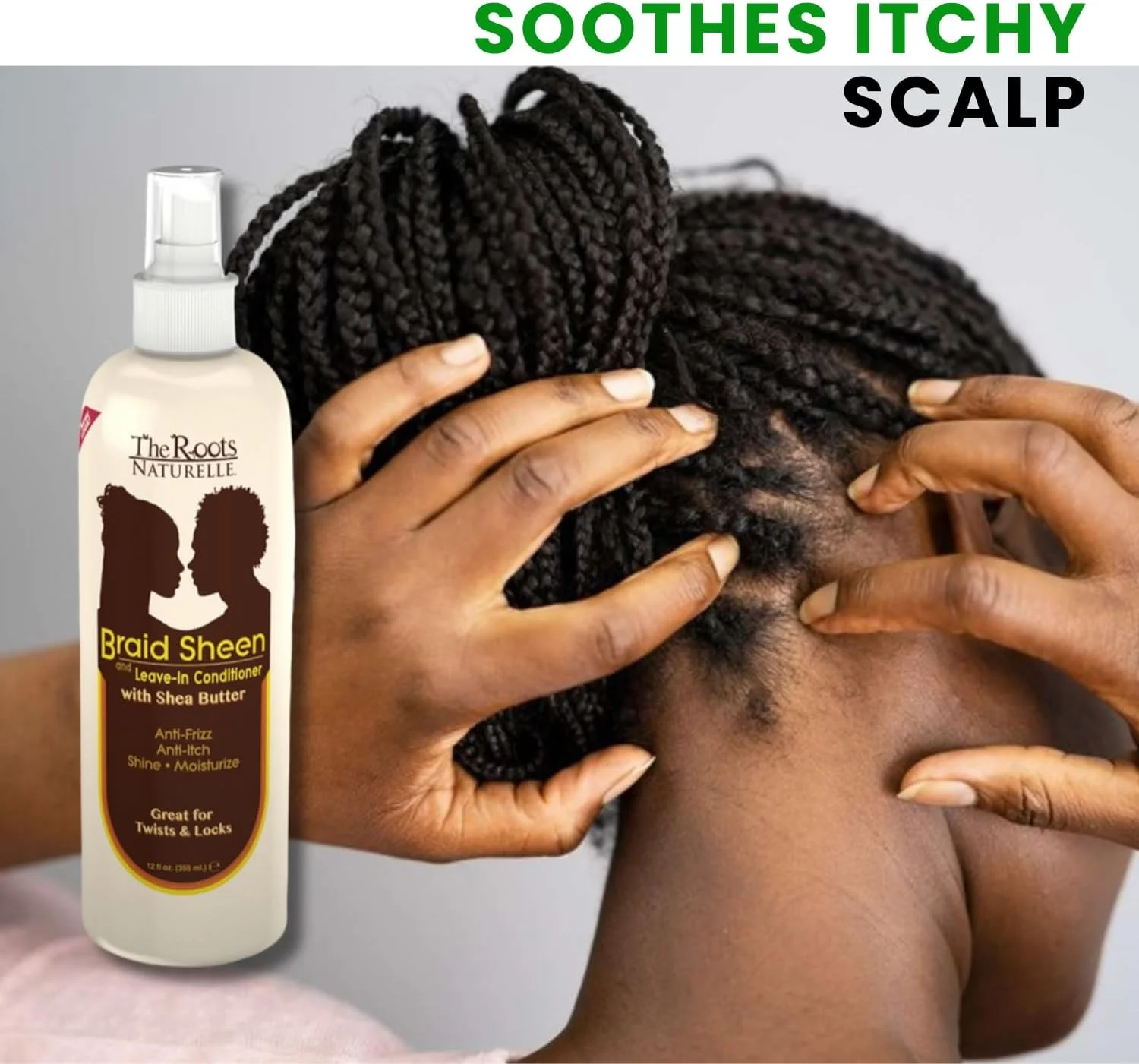 اسپری براق کننده مو با عصاره های طبیعی (یک عدد - 355 میلی لیتر). مرطوب کننده مو غنی شده با ویتامین ها و روغن های ضروری