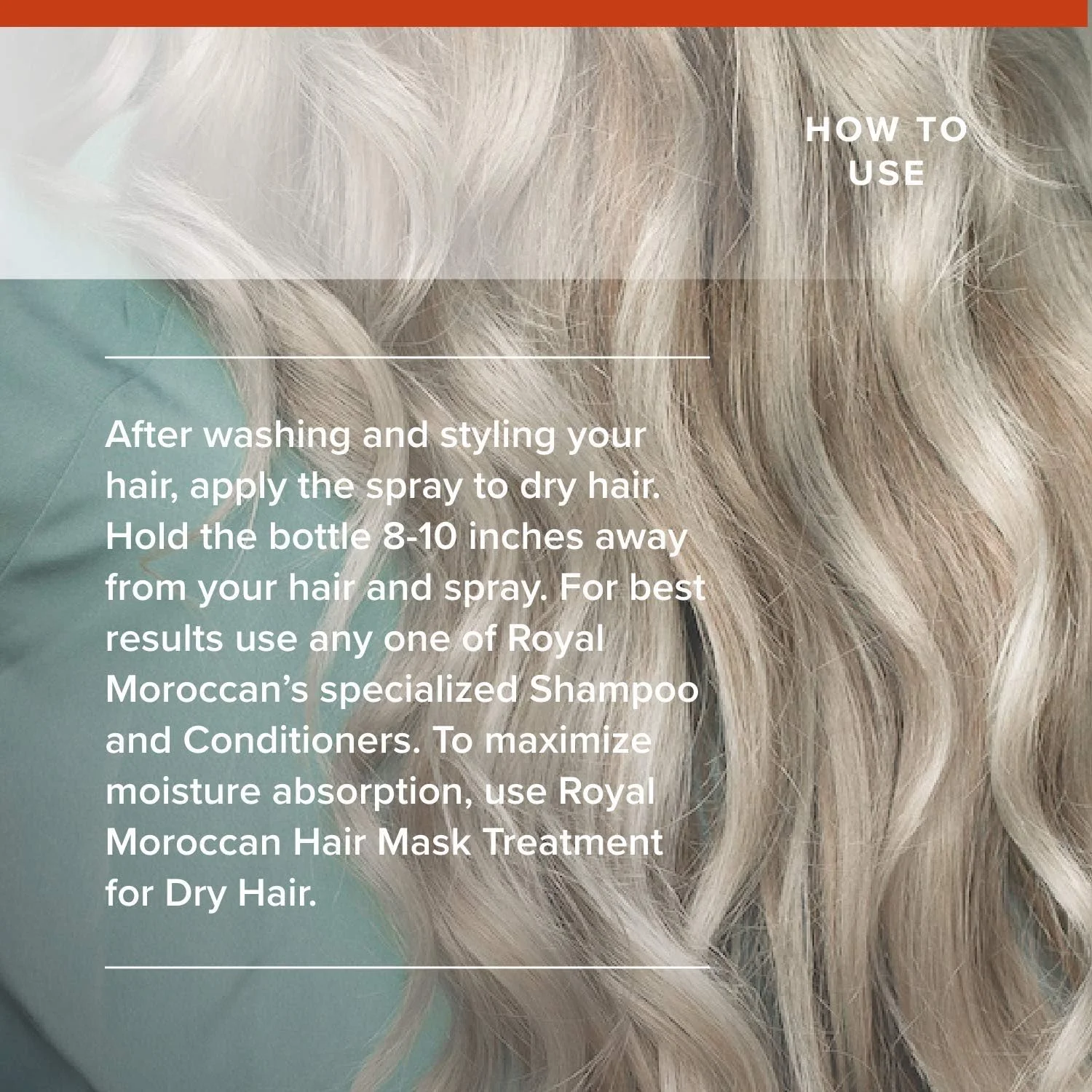 اسپری درخشان کننده مو آرگان رویال مراکشی ۱۰۰ میلی لیتر