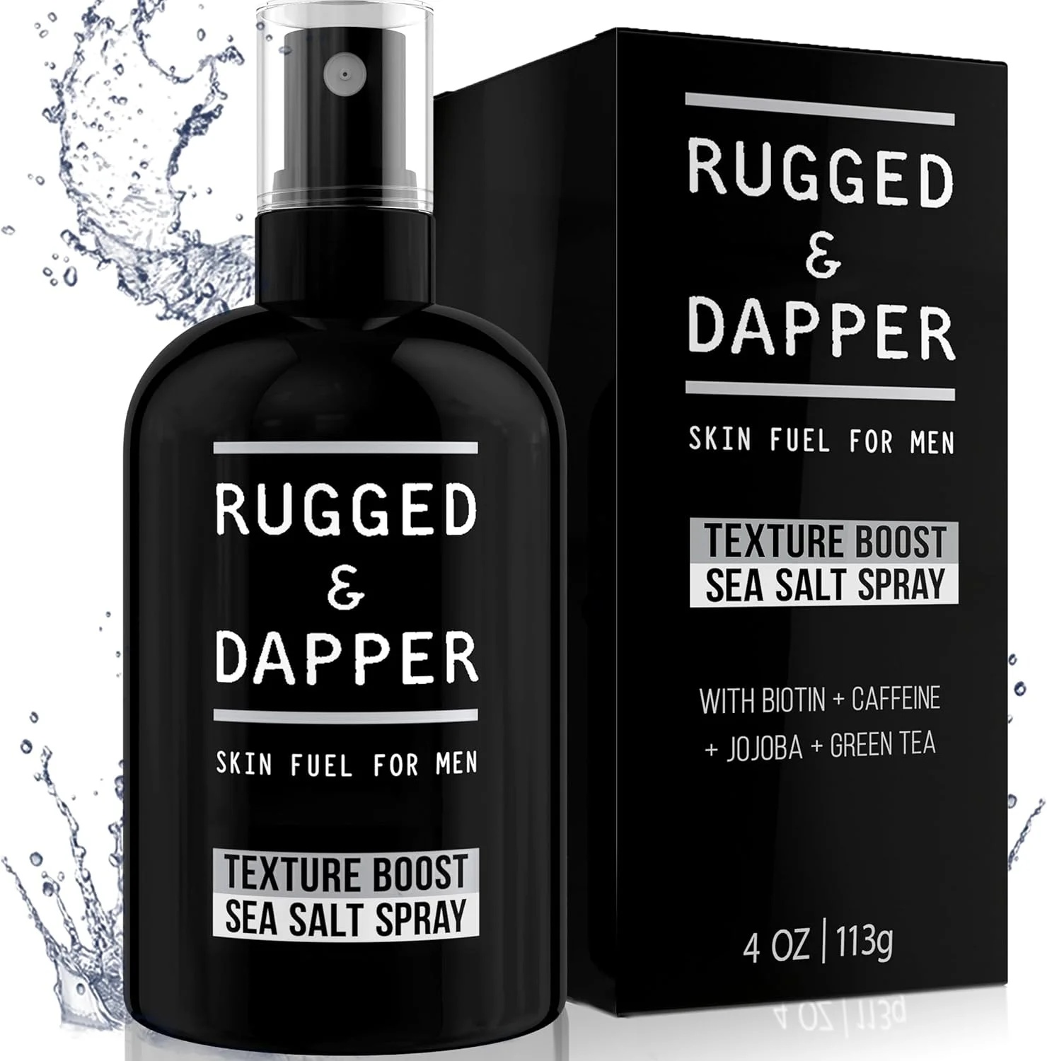 اسپری نمک دریایی بافت دهنده مو راگد اند دپر برای آقایان - 118 میلی لیتر، حالت دهنده مو، حجم و پرپشتی به مو می بخشد، بافت طبیعی را افزایش می دهد، رطوبت را حفظ می کند، رایحه اقیانوسی تازه