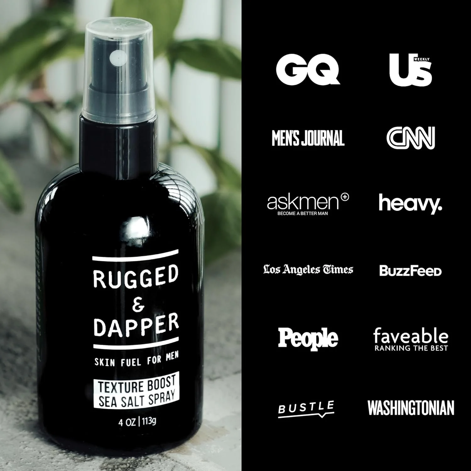 اسپری نمک دریایی بافت دهنده مو راگد اند دپر برای آقایان - 118 میلی لیتر، حالت دهنده مو، حجم و پرپشتی به مو می بخشد، بافت طبیعی را افزایش می دهد، رطوبت را حفظ می کند، رایحه اقیانوسی تازه