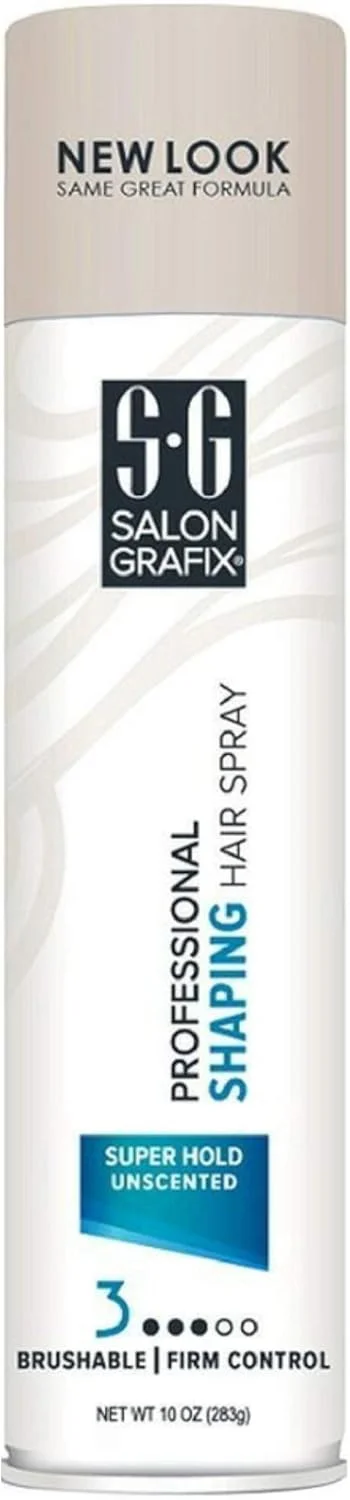 اسپری حالت دهنده مو سالن گرافیکس، فوق العاده قوی، بدون بو، 283 گرم (بسته 2 عددی)