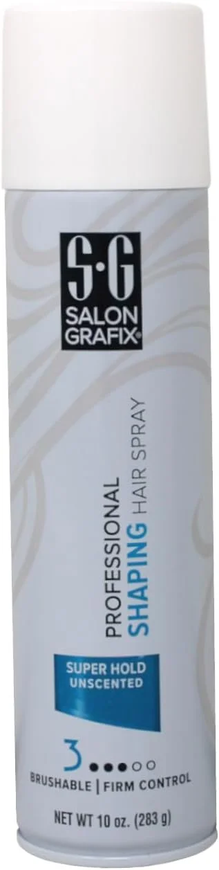 اسپری حالت دهنده مو بدون عطر Salon Grafix، 283 گرم (4 عدد)