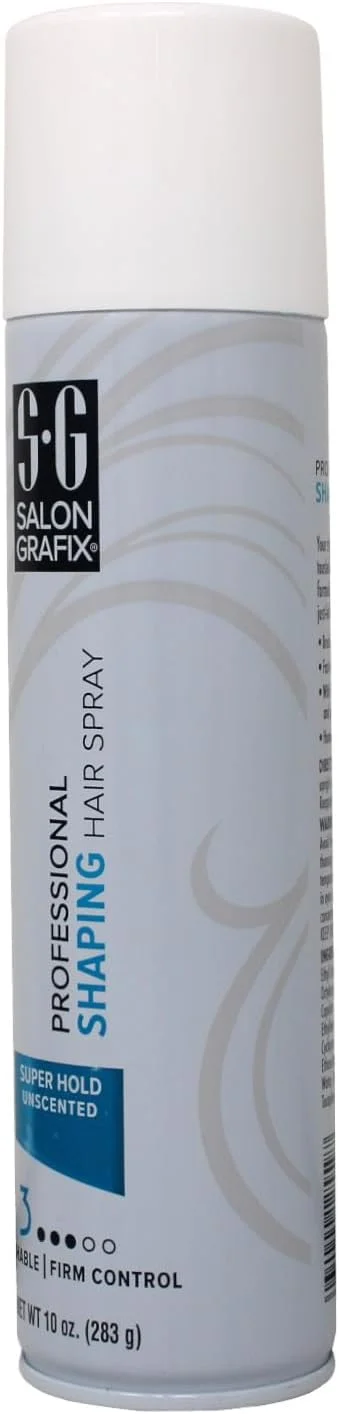 اسپری حالت دهنده مو بدون عطر Salon Grafix، 283 گرم (4 عدد)