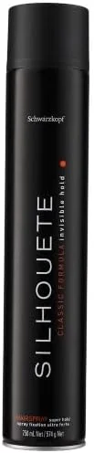 اسپری مو Salonstudio سازگار با اسپری مو Schwarzkopf Silhouette Classic Formula Invisible Hold حجم 750 میلی لیتر