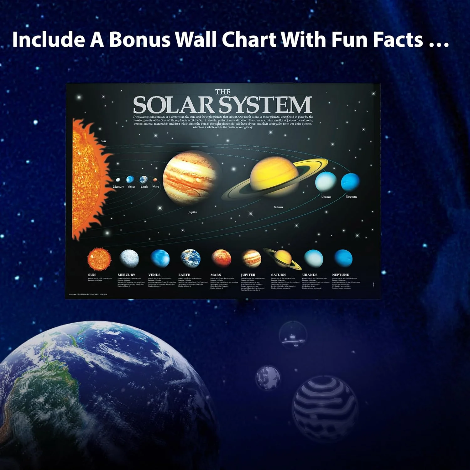 مجموعه ساخت منظومه شمسی سه بعدی شب تاب 4M مدل 4M-00-05520؛ اسباب بازی های آموزشی علمی سرگرم کننده مجموعه ساخت منظومه شمسی سه بعدی شب تاب 4M مدل 4M-00-05520؛ اسباب بازی های آموزشی علمی سرگرم کننده