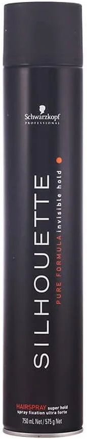 اسپری مو فوق العاده قوی شوارتسکف - Silhouette - حجم ۷۵۰ میلی لیتر