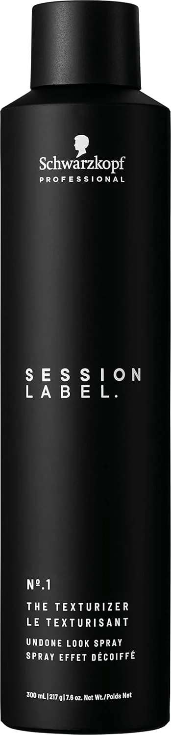 اسپری حالت دهنده Schwarzkopf Session Label، بافت دهنده | اسپری بافت برای موهای نازک - اسپری سبک برای حجم دادن